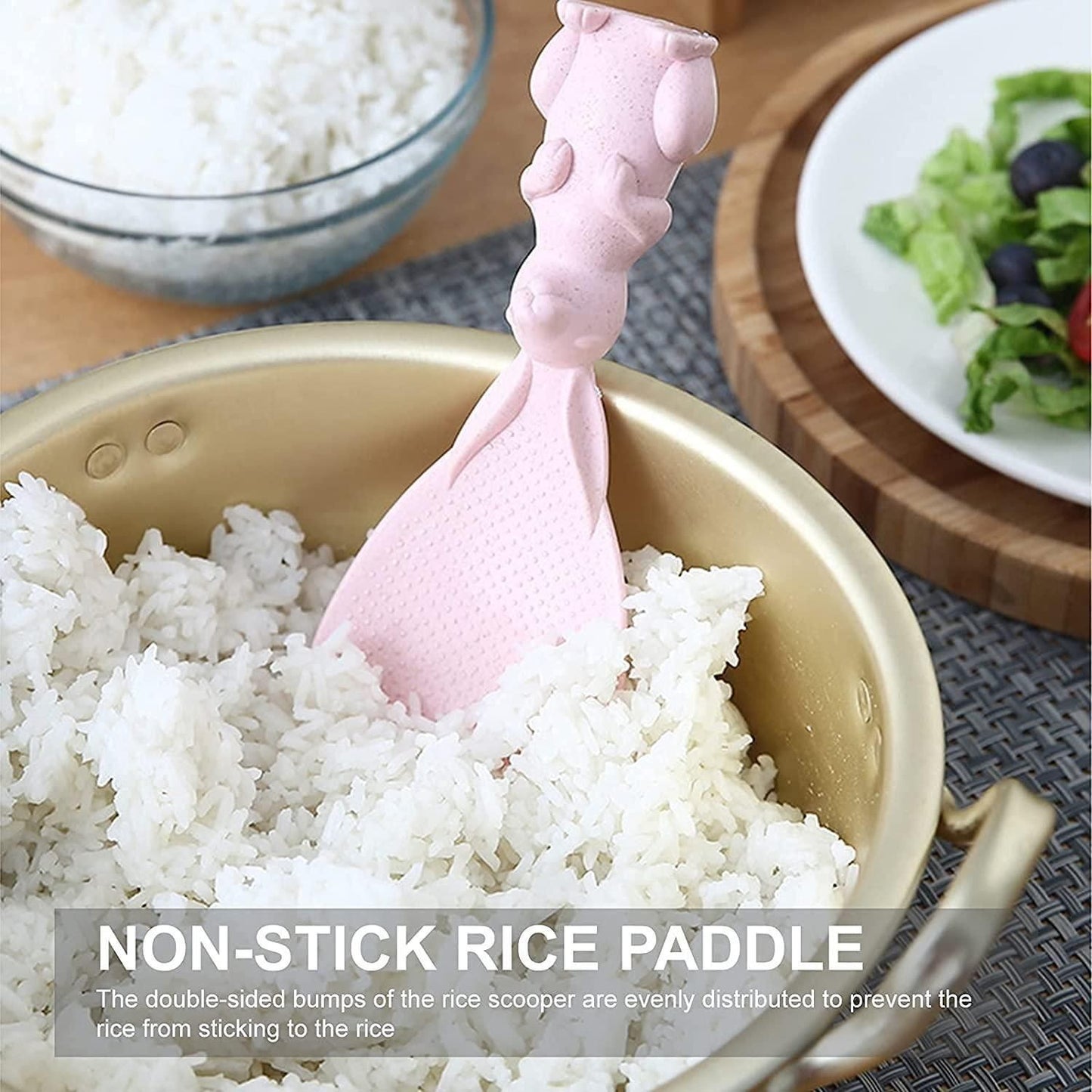 RiceRabbit™ – Non-Stick Spoon (Pack of 3)